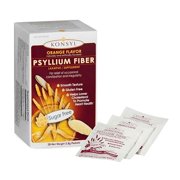 Konsyl Orange Flavor Sugar Free psyllium Fiber packets 30 Ea