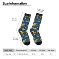 thumbnail image 2 of Fuzoiu Modern Excavator Print Athletic Crew Socks for Men & Women,Casual Crew Socks,Above Ankle Crew Socks for Business, Casual, 2 of 6