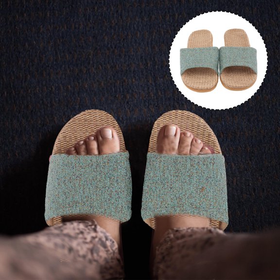 Masteelf  Linen Slippers Skidproof Wonderful Workmanship Lovers