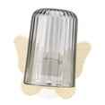 thumbnail image 2 of Portacepillos de dientes de pared para baño, sin perforaciones, para enjuague bucal, color crema, 2 of 14