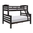 thumbnail image 2 of Powell Black Bunk Bed, Twin/Full,, 2 of 10