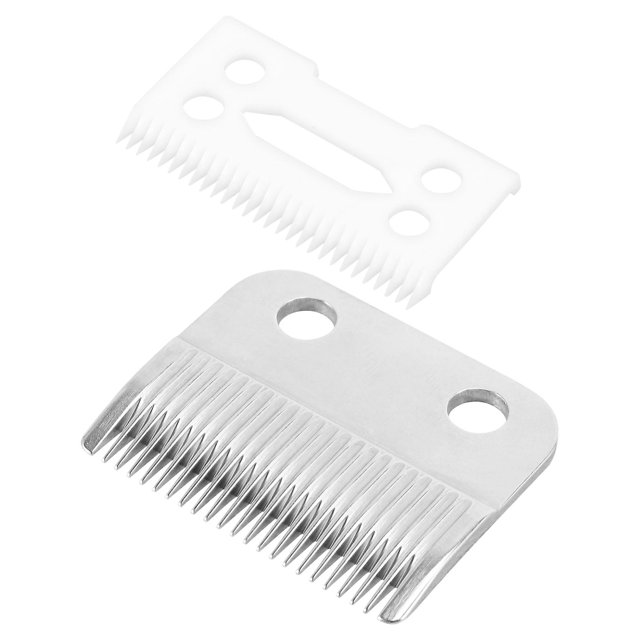 2pc Hair Beard Replace Ceramic Blade Cutter+ Metal Bottom Compatible Wahl Shear Clipper