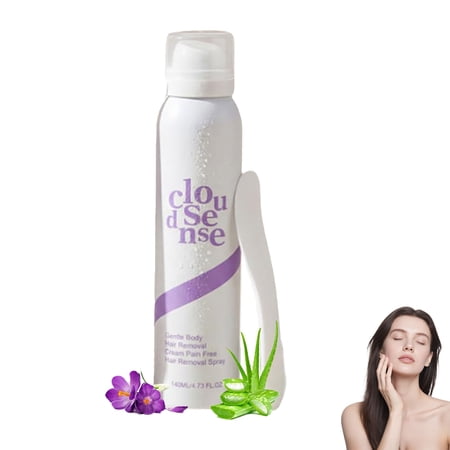 Hair Removal Spray – Smooth Gentle Formula for Bikini, Legs & Underarms, Suitable for All Skin Types, Men & Women(1PC)