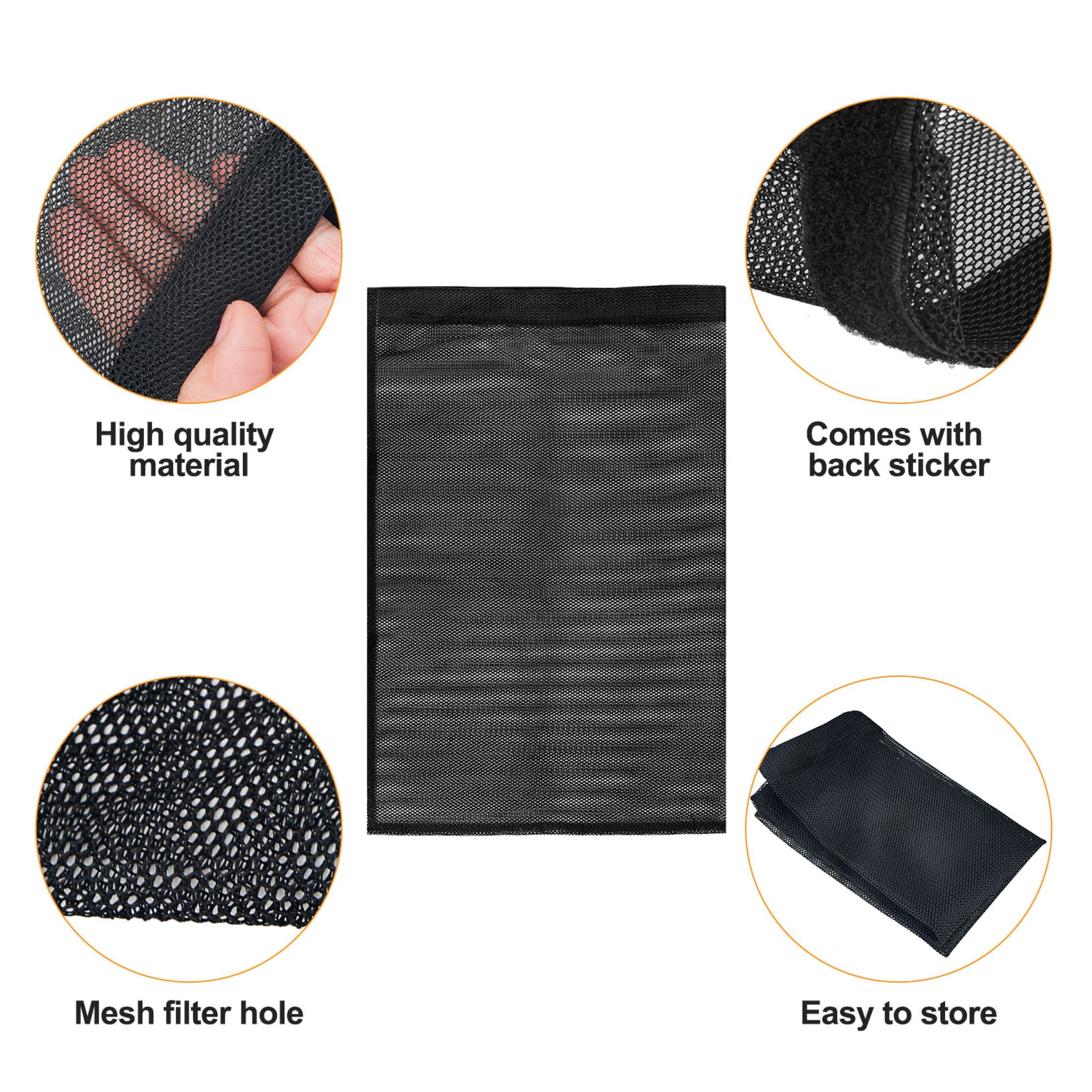EEEkit 4pcs Dryer Vent Lint Catcher Bags, Reusable Lint Trap with Adhesive Strip, Outdoor Dryer Vent Bag for Lint, Dust and Debris