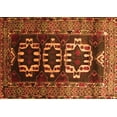 thumbnail image 1 of Ahgly Company Indoor Rectangle Persian Orange Traditional Area Rugs, 7' x 10', 1 of 1