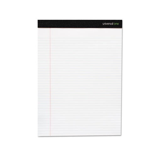 Premium Ruled Writing Pads Narrow Rule, 5 x 8, White, 50 Sheets, 6/Pack