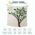 thumbnail image 4 of Little Grape Land Milestone Blanket for Baby Boys Girls, Cotton Muslin 47"x47" Soft Newborn Photo Prop & Keepsake, Gender Neutral Baby Shower Gifts, Leaf, 4 of 7