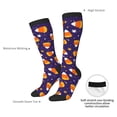 thumbnail image 4 of Yiaed Candy Corn (2) Print Great elasticity Adult Stockings Sports socks for Men and Women, 4 of 6