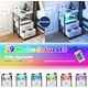 thumbnail image 5 of Mesa Auxiliar, Mesitas de Noche con Luces LED, Mesas Auxiliar Noche con Estación de Carga, 2 Puertos USB FurnitureR HAYA VINTAGE, 5 of 7