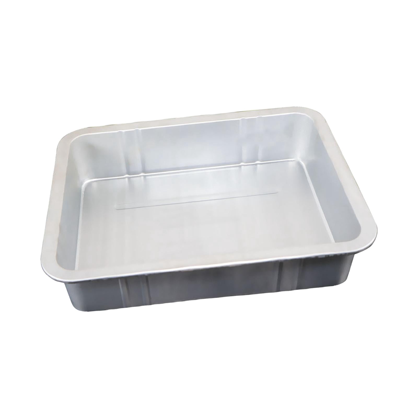 Nishiyuenyi Engine Oil Drain Pan Leakproof Large Capacity Professional Oil Trip Tray White M