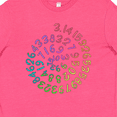 thumbnail image 4 of Inktastic Pi Day Pi Numerals in Rainbow Spiral Youth T-Shirt, 4 of 5