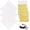 All White, variant on Graduation Cap Topper Base Kit 2026-350g Ultra-Thick Glitter Cardstock with Gold Letter Stickers - Pre-Cut Mortarboard Insert for DIY Decoration & Keepsake Frame