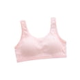 thumbnail image 2 of LYMAYTER Girls Seamless Bra kids Wide Strap Design Lightweight Wirefree Support Everyday for Bra 11-16Y, 2 of 8