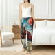 thumbnail image 4 of Fotbe Beautiful Red Train Hot Air Balloon Pantalones de Pijama para Mujer, Pantalones de Dormir, Pantalones Pj con Cordón y Bolsillos-Small, 4 of 6