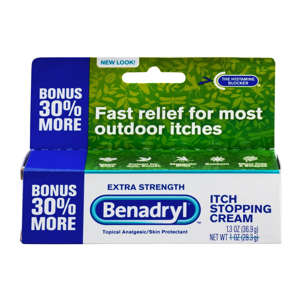Benadryl Extra Strength Itch Stopping Cream
