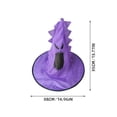 thumbnail image 3 of Sombrero de bruja iluminado CZ TRADE decoración de Halloween, 3 of 3