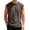 Grey, variant on Mens Sleeveless Shirts, Solid Workout Tank Tops Cut Off Shirts Gym Muscle Loose Fit Tee, Grey