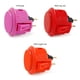 thumbnail image 3 of Cateissary Pulsador Suave Pequeño Multi Colores Encendido Apagado Arcade Interruptor Restablecimiento automático Sensible Resistente a los Videojuegos y accesorios Verde, 3 of 6