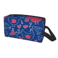 thumbnail image 2 of Goofa Chicken and Rooster Printed Toiletry Bag with Handle,Large Capacity Travel Makeup Cosmetic Bag for Women, Carry on Airport Airline Compliant Bag, 2 of 9