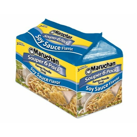 Maruchan® Ramen Souper 6-Pack Oriental Flavor Noodle Soup