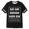 thumbnail image 5 of Zylarhe Mens Tshirt, Custom Photo T Shirt Summer Short Sleeve Tee For Picture Printing Idea Cool Comfortable Casual Wear Black L, 5 of 7