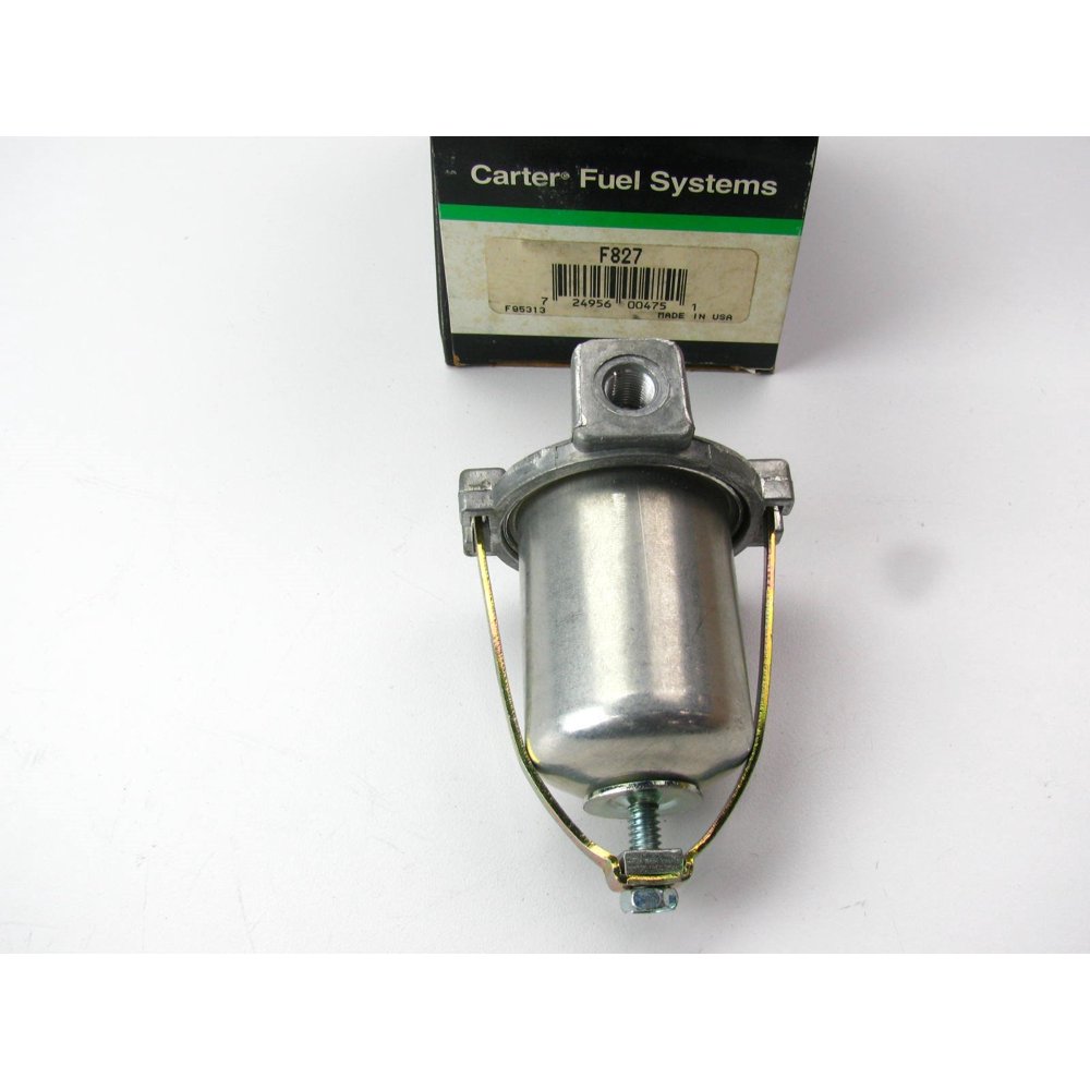 Universal Carter F827 Carburetor Bowl Fuel Filter 1/8" N.P.T. INLET