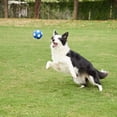 thumbnail image 3 of Pelotas de juguete para perros de goma de látex chirriantes para perros pequeños, medianos y grandes, pelota flotante interactiva para masticar, deportes acuáticos, buscar y jugar Adepaton  2035132-3, 3 of 9