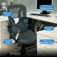 thumbnail image 4 of BN-LINK Lumbar Support Pillow For Office Chair and Car Seat, Perfectly Balanced Memory Foam, Versatile Use Lower Back Cushion with Adjustable Strap, 4 of 7