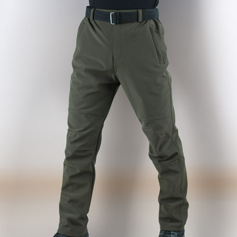 最新作 for Pants Work BiZtdJrK Men, Cargo Warm Plush Outdoor Winter WorkUtility&SafetyClothing