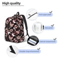 thumbnail image 4 of Yiaed Butterfly Print Backpack, Premium Laptop Backpack, Travel Backpack for Women, Lightweight Backpacks, Comfortable Back Pack-Small, 4 of 7