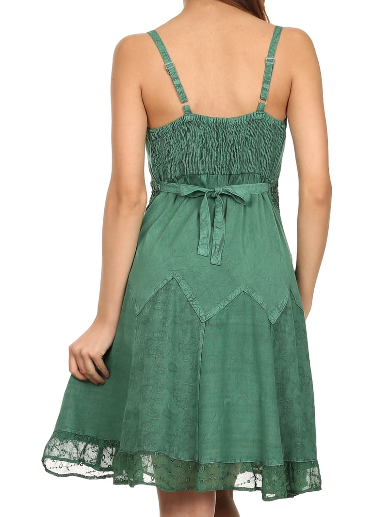 sage green mid length dress Andie Long Sleeve Bridesmaid Dress in Sage main image 0