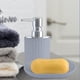 thumbnail image 5 of Juegos de Decoración de Baño Accesorios, 5 Piezas Mate Tazas de Enjuague de Boca Set de Taza de Cepillo de Dientes con Bandeja de Cepillo de Dientes,Juegos de Decoración de Baño Accesorios Moderna Dec, 5 of 7