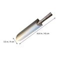 thumbnail image 2 of WRITWAA Dirt Turning Tool Heavy Duty Garden Digger Steel 1Pcs for Yard Work, 2 of 8