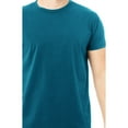 thumbnail image 4 of X RAY JEANS Mens Basic Crewneck Short Sleeve T-Shirt, Teal, XL, 4 of 5
