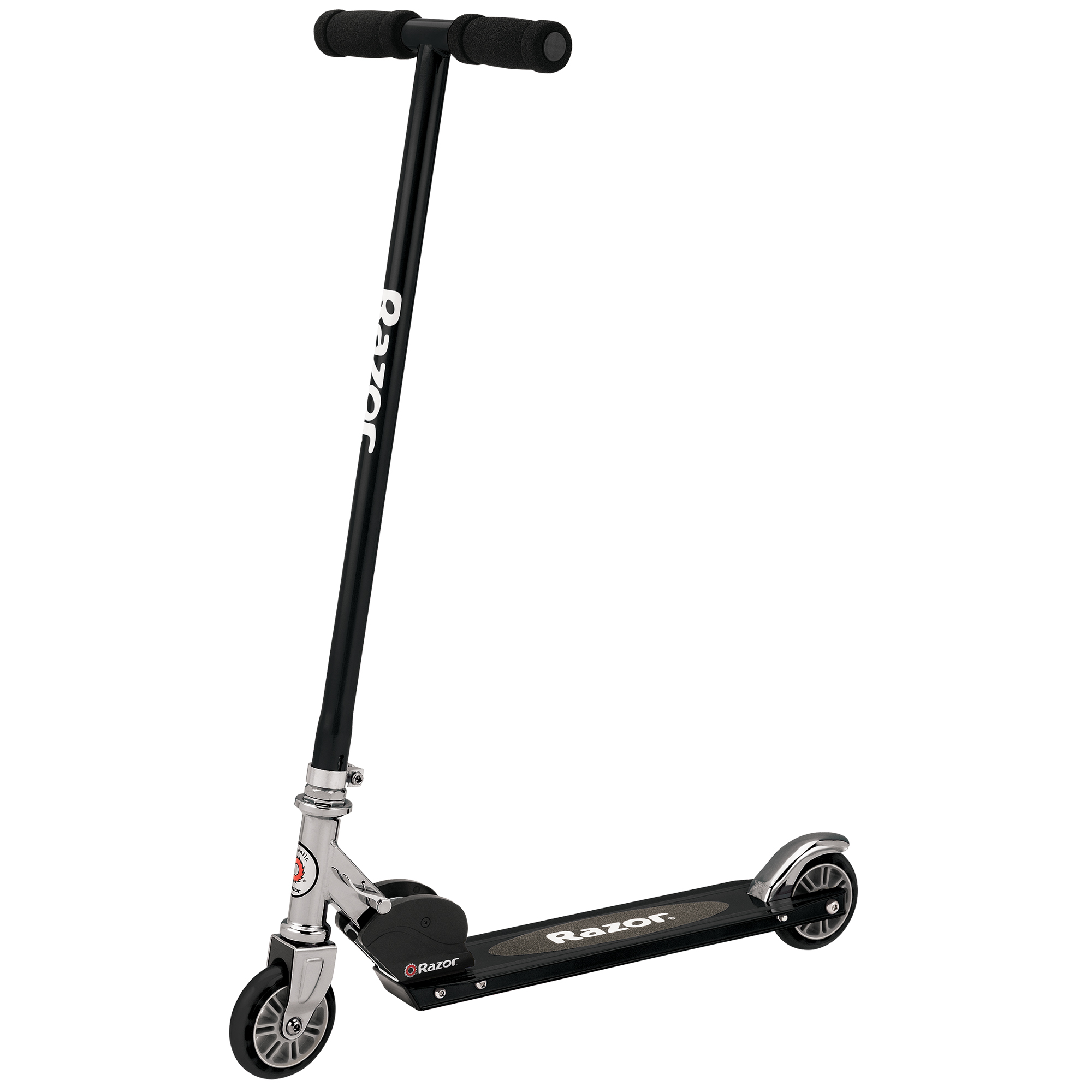 Razor S Folding Kick Scooter - Black, for Kids Ages 5+ and up to 110 lb - image 2 of 9