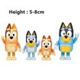 thumbnail image 4 of 4pcs/Set Moose Bluey Bingo And Friends Anime Action Figure Toy Set Movable Joint Pvc Model Doll Birthday Decoraton Toys For Kid, 4 of 6