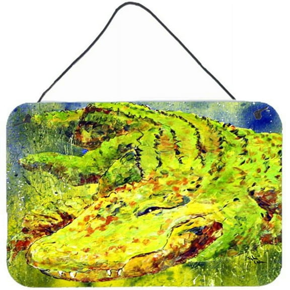 Alligator Indoor Aluminium Metal Wall Or Door Hanging Prints