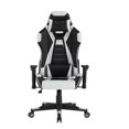 thumbnail image 1 of Posh Living Joi Faux Leather Game Chair Grey, 1 of 9