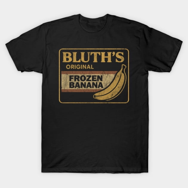T-Shirt Unisexe Arrested Development Bluth Original Frozen Banana Vintage Rétro TV Humor Art, jusqu'à la Taille 3TG.