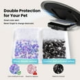 thumbnail image 4 of Vacqueen Automatic Pet Feeders with 3 Bowls, Cat Food Dispenser, 6L Capacity, WiFi Remote Feeding, 4 of 12