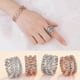 thumbnail image 3 of S925 Silver 2-in-1 Transformable Ring Bracelet for Women | Adjustable Telescopic Ring, 3 of 5