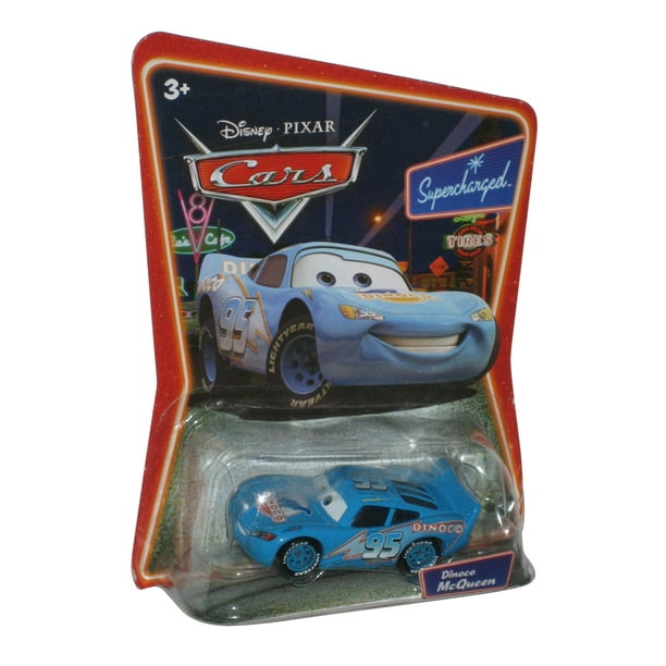 Disney Pixar Cars Movie Dinoco Lightning McQueen Supercharged Toy Die