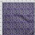 thumbnail image 3 of oneOone Cotton Jersey Purple Fabric Animal Skin Craft Projects Decor Fabric Printed By The Yard 58 Inch Wide-Y9K, 3 of 4