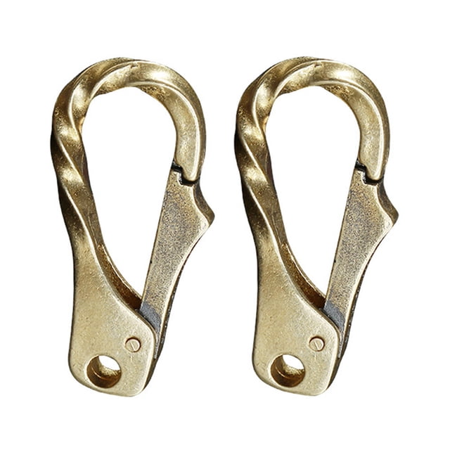2Pcs Brass Lobster Clasps Handmade Keychain DIY Crafts Lobster Buckles
