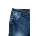 thumbnail image 5 of X RAY JEANS  Boy's Stretch Moto Jeans, Med Blue, 14, 5 of 7