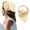 Beige, variant on Triangle Hair Band with Adjustable Ruched Back For Womens Head Wrap Hair Bandanas Head Kerchief Head Coverings for Vacation Daily Facial Hair Accessories Yellow
