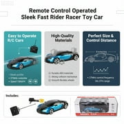RC Cars for Kids Remote Control Car 1:12 Scale High Speed Racing Car with Lights and Sounds, Rechargeable RC Metal Racer for Boys Girls