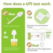 Easy@Home 4 Vaginal pH and 4 Urinary Tract Infection Test Strips