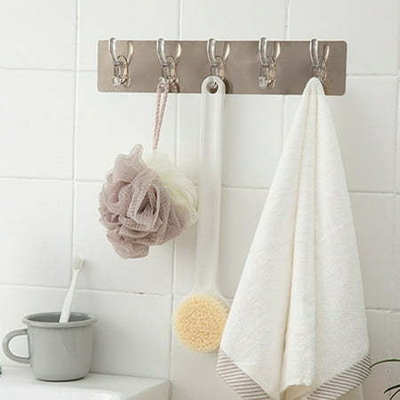 

HeYii Traceless Hooks Waterproof Multipurpose High Quality Door Traceless Hooks for Dormitory