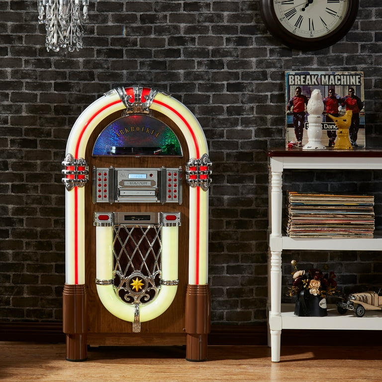 Arkrocket Taurus II Classic Jukebox: Bluetooth, USB Vinyl